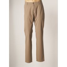 BRUNO SAINT HILAIRE - Pantalon chino beige en coton pour homme - Taille W38 - Modz