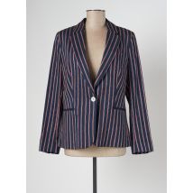 BRUNO SAINT HILAIRE - Blazer bleu en lin pour femme - Taille 40 - Modz