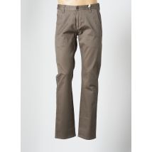 DOCKERS - Pantalon chino marron en coton pour homme - Taille W32 L34 - Modz