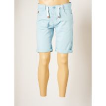 RITCHIE - Short bleu en coton pour homme - Taille 38 - Modz