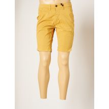 RITCHIE - Bermuda jaune en coton pour homme - Taille 40 - Modz