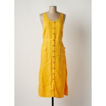 C'EST BEAU LA VIE - Robe mi-longue jaune en lyocell pour femme - Taille 42 - Modz