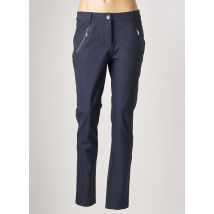 FRANSA - Pantalon chino bleu en polyamide pour femme - Taille 38 - Modz