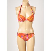 LISE CHARMEL - Maillot de bain 2 pièces orange en polyamide pour femme - Taille 85B M - Modz