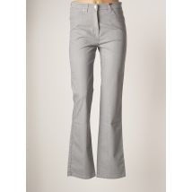 TONI - Pantalon slim gris en coton pour femme - Taille 38 - Modz