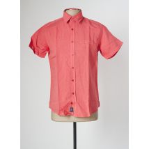 NEW ZEALAND AUCKLAND - Chemise manches courtes rouge en coton pour homme - Taille S - Modz