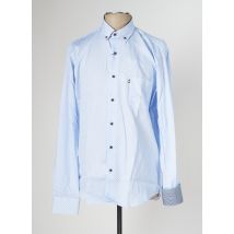 DARIO BELTRAN - Chemise manches longues bleu en coton pour homme - Taille M - Modz