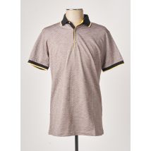 LA SQUADRA - Polo marron en coton pour homme - Taille M - Modz