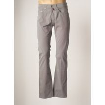 PIERRE CARDIN - Pantalon droit gris en coton pour homme - Taille W40 L34 - Modz