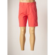 OXBOW - Bermuda rouge en coton pour homme - Taille W32 - Modz