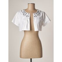 ZAPA - Boléro blanc en polyester pour femme - Taille 36 - Modz