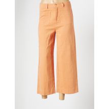 GRACE & MILA - Pantacourt orange en coton pour femme - Taille 36 - Modz