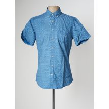 CAMEL ACTIVE - Chemise manches courtes bleu en coton pour homme - Taille S - Modz