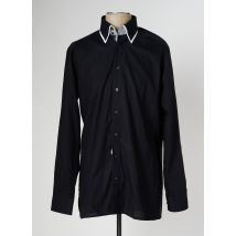 MARVELIS - Chemise manches longues noir en coton pour homme - Taille M - Modz