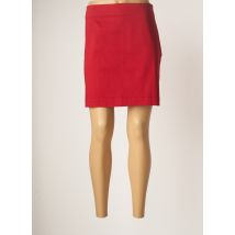 LA FIANCEE DU MEKONG - Jupe courte rouge en coton pour femme - Taille 44 - Modz