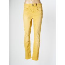 STREET ONE - Pantalon droit jaune en coton pour femme - Taille W36 L32 - Modz