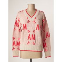 AERONAUTICA - Pull rouge en acrylique pour femme - Taille 34 - Modz