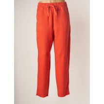 HAPPY - Pantalon slim orange en lyocell pour femme - Taille 38 - Modz