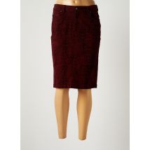 MERI & ESCA - Jupe mi-longue rouge en coton pour femme - Taille 40 - Modz