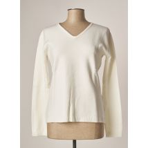 COULEURS DU TEMPS PULLS ET SWEAT-SHIRTS FEMME DE COULEUR BLANC - Grande Taille