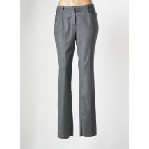 PAUPORTÉ - Pantalon droit gris en polyester pour femme - Taille 40 - Modz