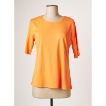 GRIFFON - T-shirt orange en coton pour femme - Taille 42 - Modz