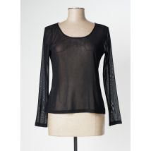 PAUSE CAFE - Top noir en polyester pour femme - Taille 42 - Modz