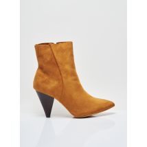 I LOVE SHOES - Bottines/Boots marron en textile pour femme - Taille 38 - Modz