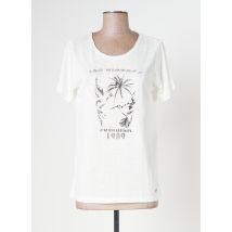 LES P'TITES BOMBES - T-shirt blanc en polyester pour femme - Taille 36 - Modz