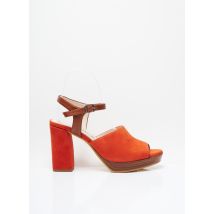 GADEA - Sandales/Nu pieds orange en cuir pour femme - Taille 39 - Modz