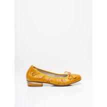 DORKING - Ballerines jaune en cuir pour femme - Taille 36 - Modz