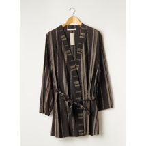 CHRISTIAN CANE - Robe de chambre marron en polyester pour homme - Taille 42 - Modz