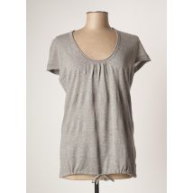 TERRE & MER - Pull gris en coton pour femme - Taille 42 - Modz