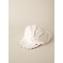 SOWAY - Casquette blanc en polyéthylène pour enfant - Taille 3 A - Modz