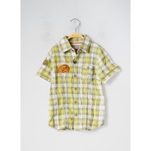 CHEVIGNON - Chemise manches courtes vert en coton pour garçon - Taille 10 A - Modz