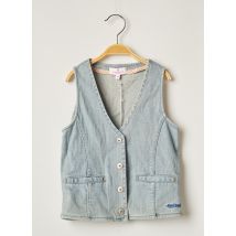 NAF NAF - Veste en jean bleu en coton pour fille - Taille 8 A - Modz