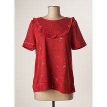 GRACE & MILA - Top rouge en polyester pour femme - Taille 38 - Modz