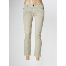 DONOVAN - Pantalon 7/8 beige en coton pour femme - Taille W30 - Modz