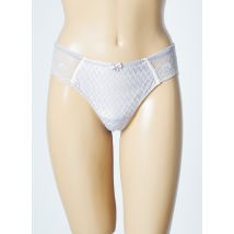 SASSA - Tanga gris en polyester pour femme - Taille 42 - Modz