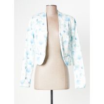 SMASHED LEMON - Veste chic blanc en coton pour femme - Taille 38 - Modz