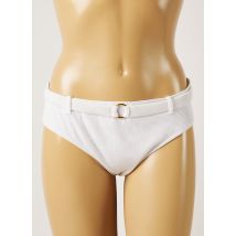 LIVIA - Bas de maillot de bain blanc en polyamide pour femme - Taille 44 - Modz