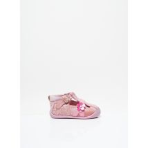 BABYBOTTE - Sandales/Nu pieds rose en cuir pour fille - Taille 17 - Modz