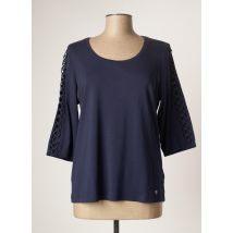 MARBLE - Top bleu en coton pour femme - Taille 44 - Modz