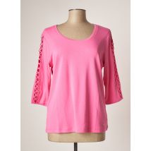 MARBLE - Top rose en coton pour femme - Taille 48 - Modz