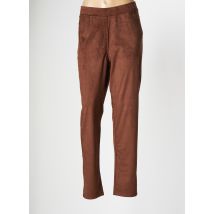 YESTA - Legging marron en polyester pour femme - Taille 44 - Modz