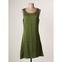 LIU JO - Robe mi-longue vert en polyester pour femme - Taille 40 - Modz