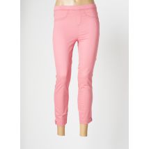 WHITE STUFF - Pantalon 7/8 rose en coton pour femme - Taille 36 - Modz