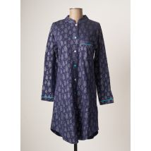 ROSE POMME - Chemise de nuit bleu en coton pour femme - Taille 38 - Modz