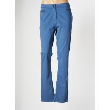 JULIE GUERLANDE - Pantalon droit bleu en coton pour femme - Taille 46 - Modz