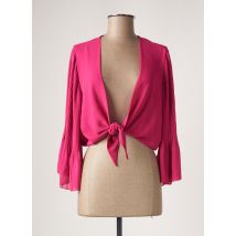 RINASCIMENTO - Gilet cache-cœur rose en polyester pour femme - Taille 38 - Modz